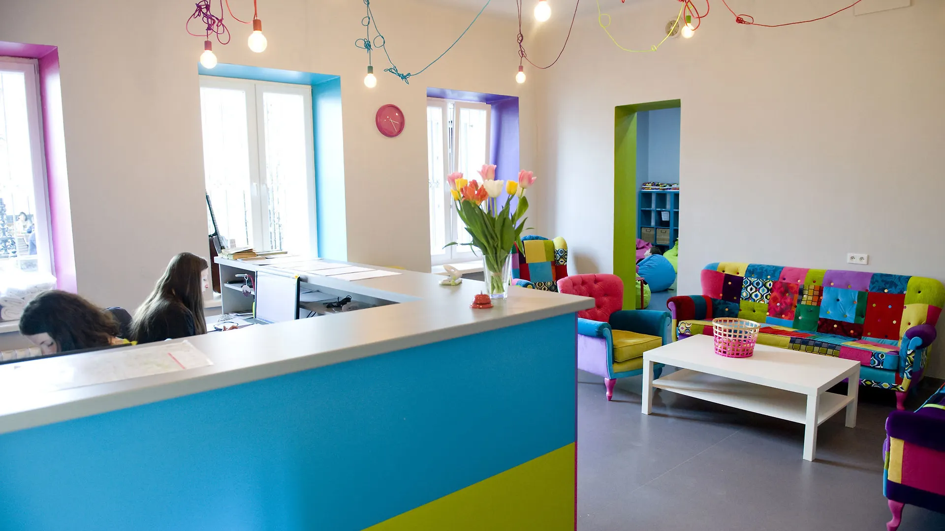 Patchwork Design Hostel Warsaw